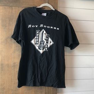 vintage roy rogers chops not chaps shirt size L